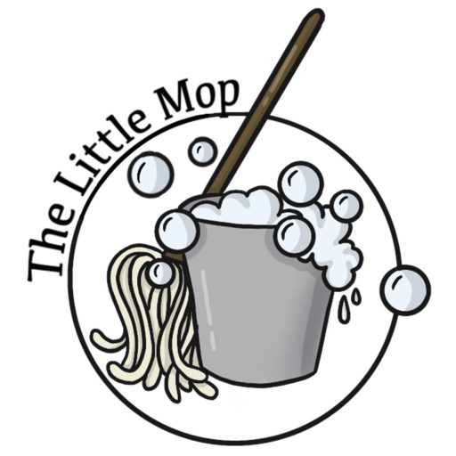 cropped version of The Little Mop's logo
